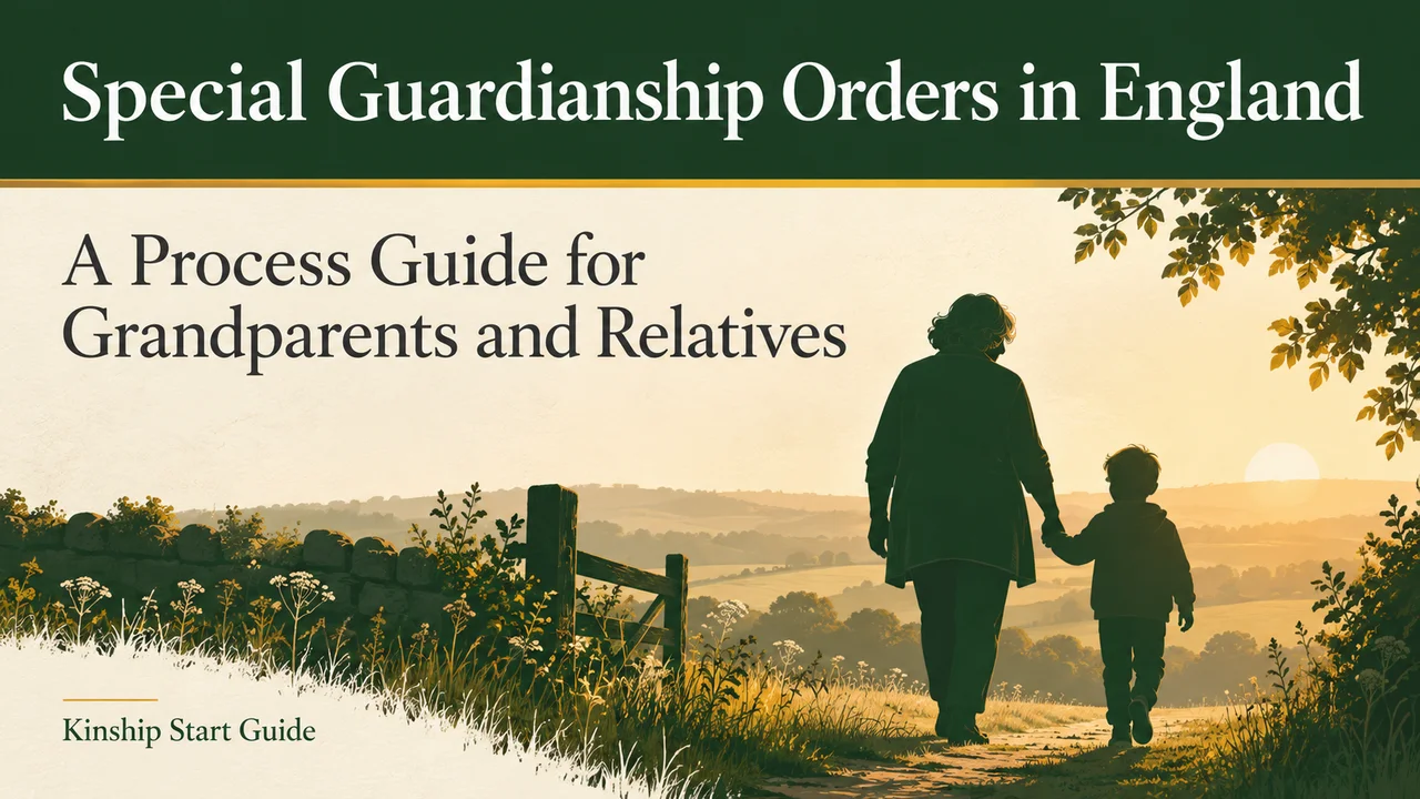 England Special Guardianship Order — Step-by-Step Process Guide