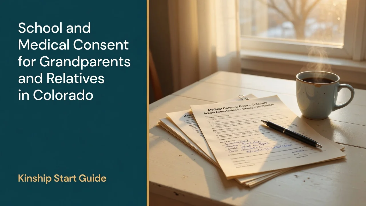Colorado School & Medical Consent — Kinship Caregiver Guide
