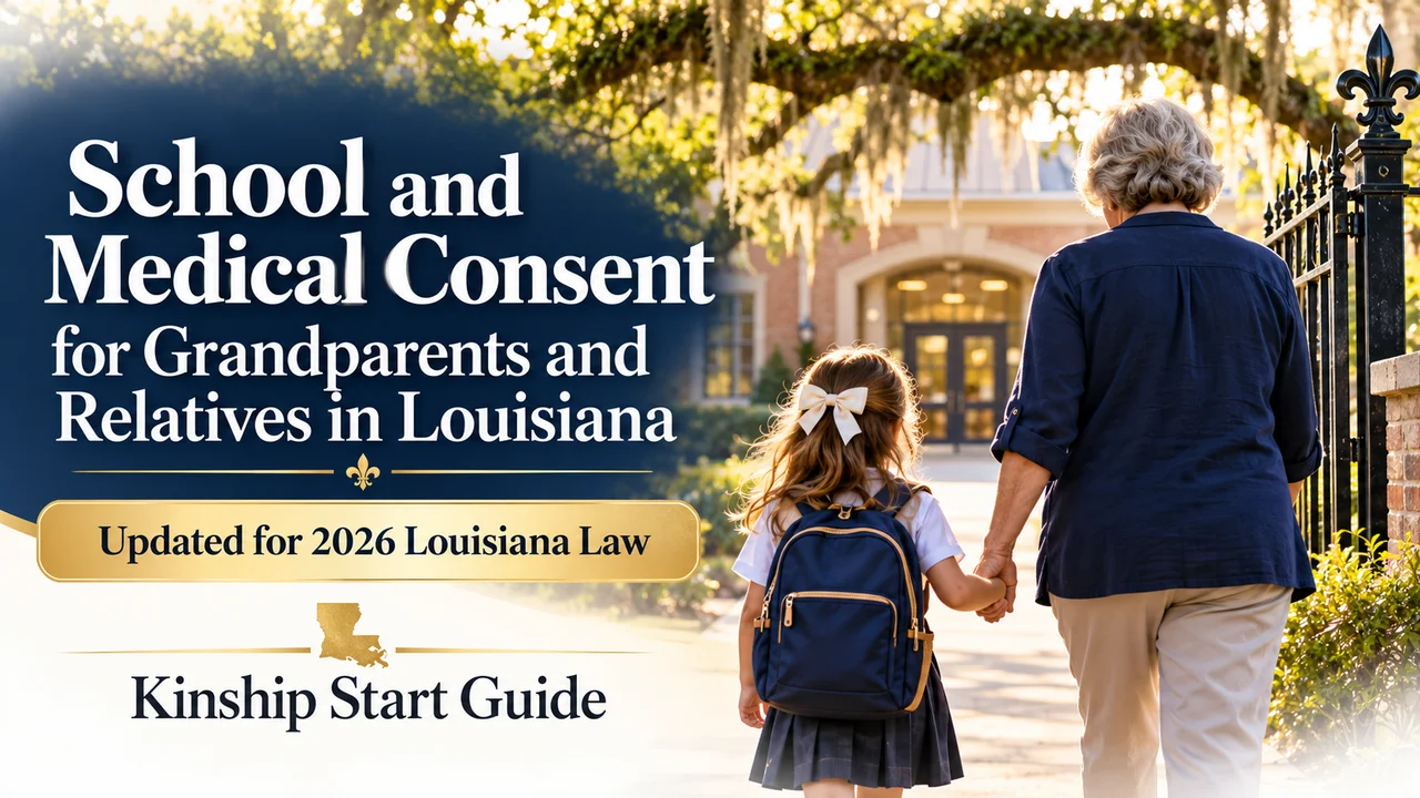 Louisiana School & Medical Consent for Kinship Caregivers